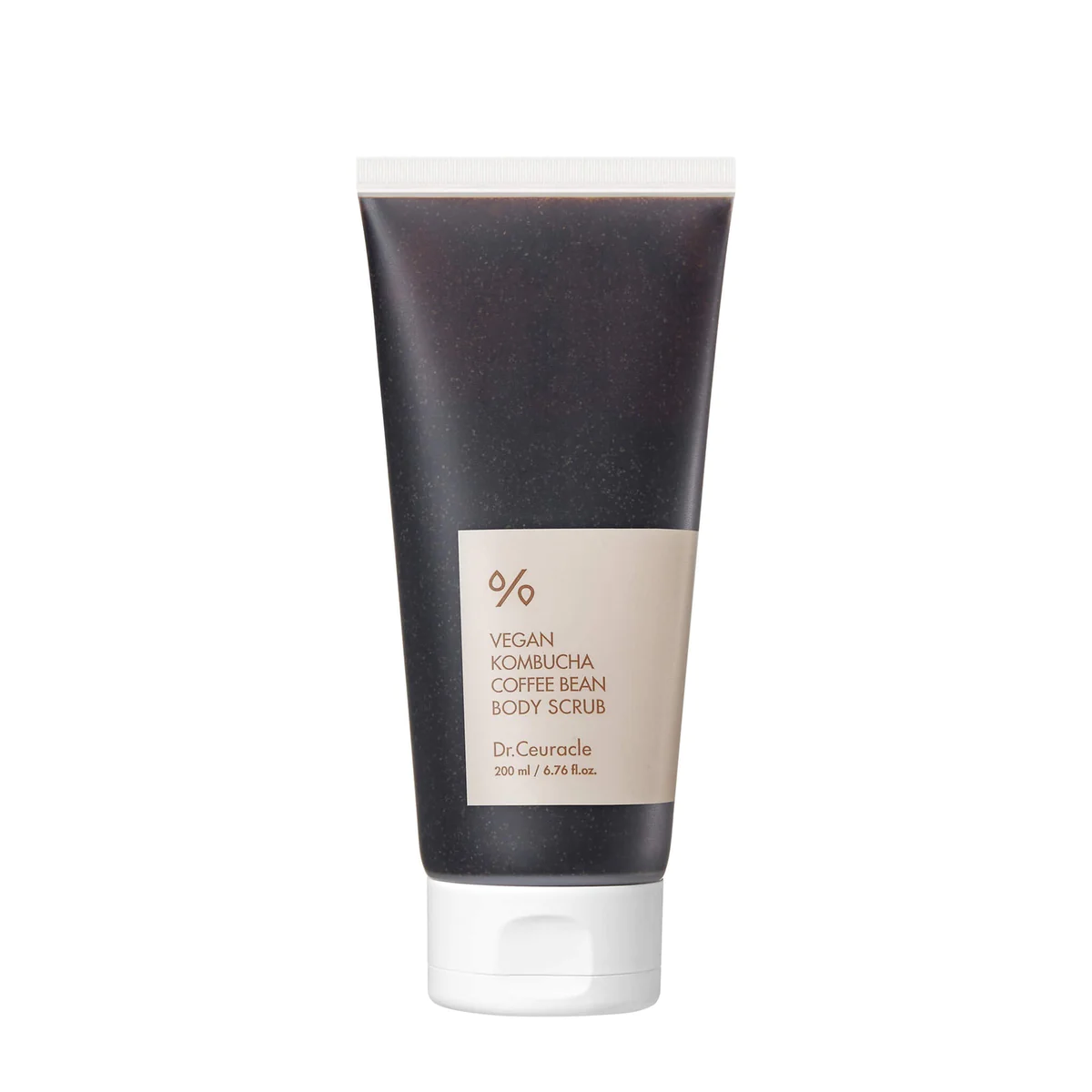 vegan-kombucha-coffee-bean-body-scrub-main skincare-kbeauty-glowtime-dr ceuracle vegan kombucha coffee bean body scrub
