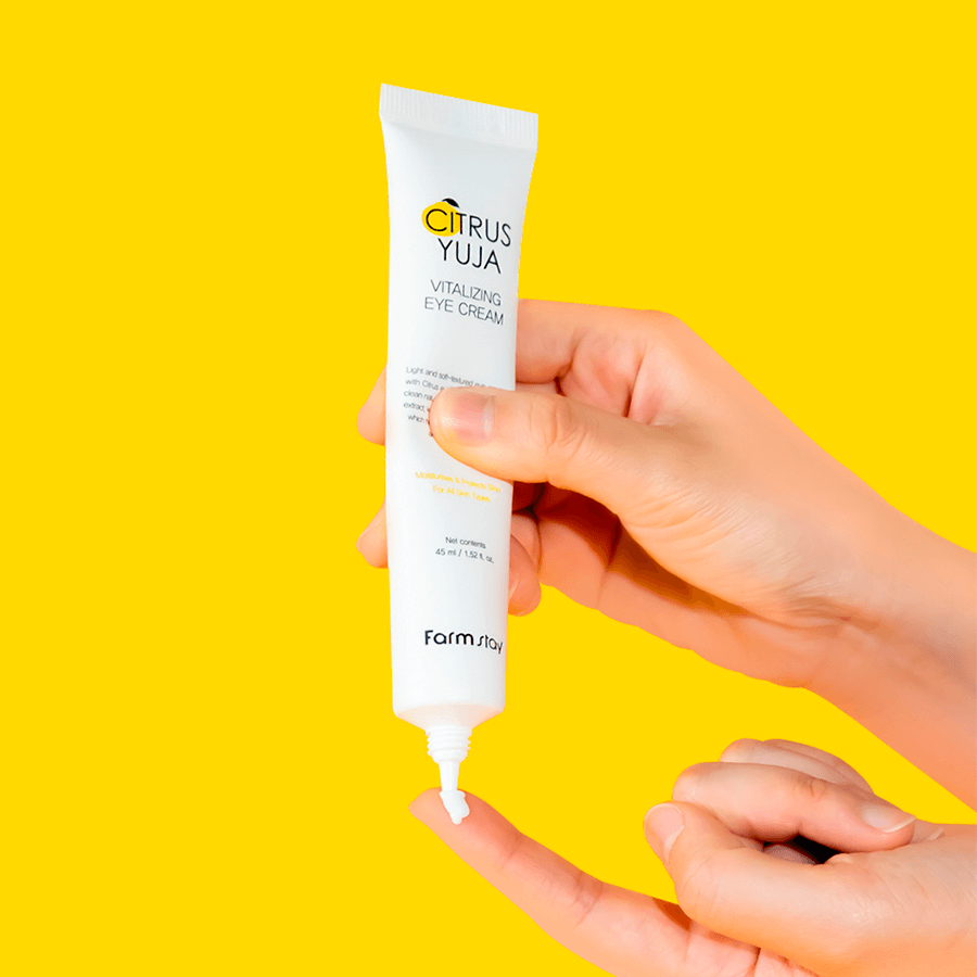 citrus-yuja-vitalizing-eye-cream-farmstay hand skincare-kbeauty-glowtime-farm stay citrus yuja vitalizing eye cream