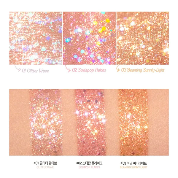 skincare-kbeauty-glowtime-peripera sugar twinkle liquid glitter