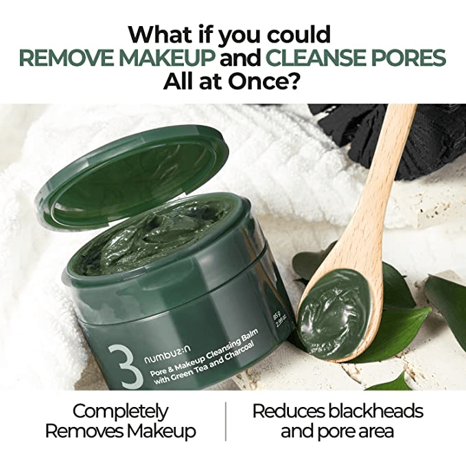 numbuzin pore and make up cleasing balm info skincare-kbeauty-glowtime-numbuzin no 3 pore and make up cleansing balm