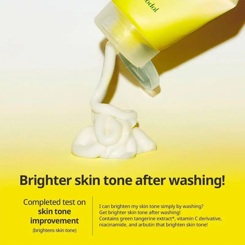 GOODAL Green Tangerine VIta C Cleansing Foam 3