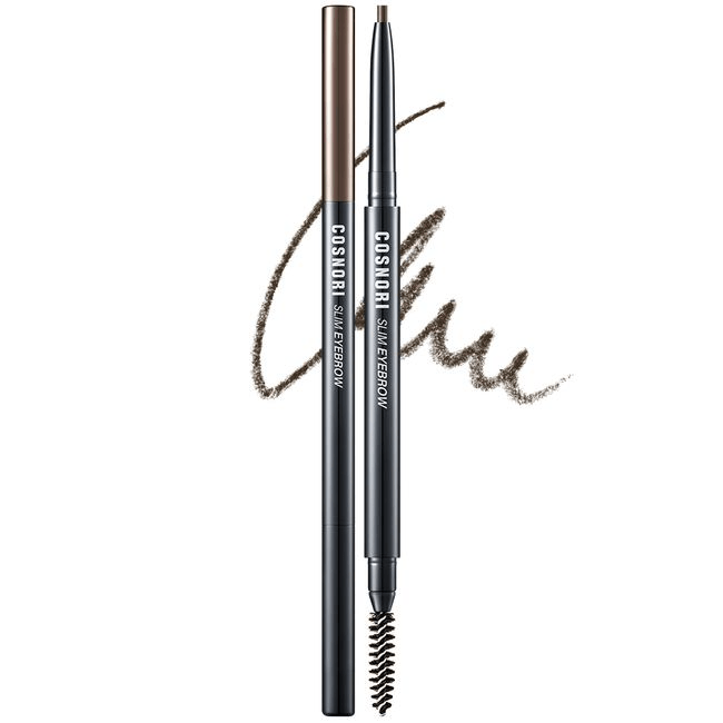 skincare-kbeauty-glowtime-cosnori slim eyebrow pencil choco mousse