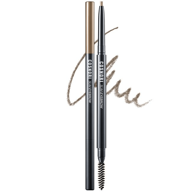 skincare-kbeauty-glowtime-cosnori slim eyebrow pencil dark choco