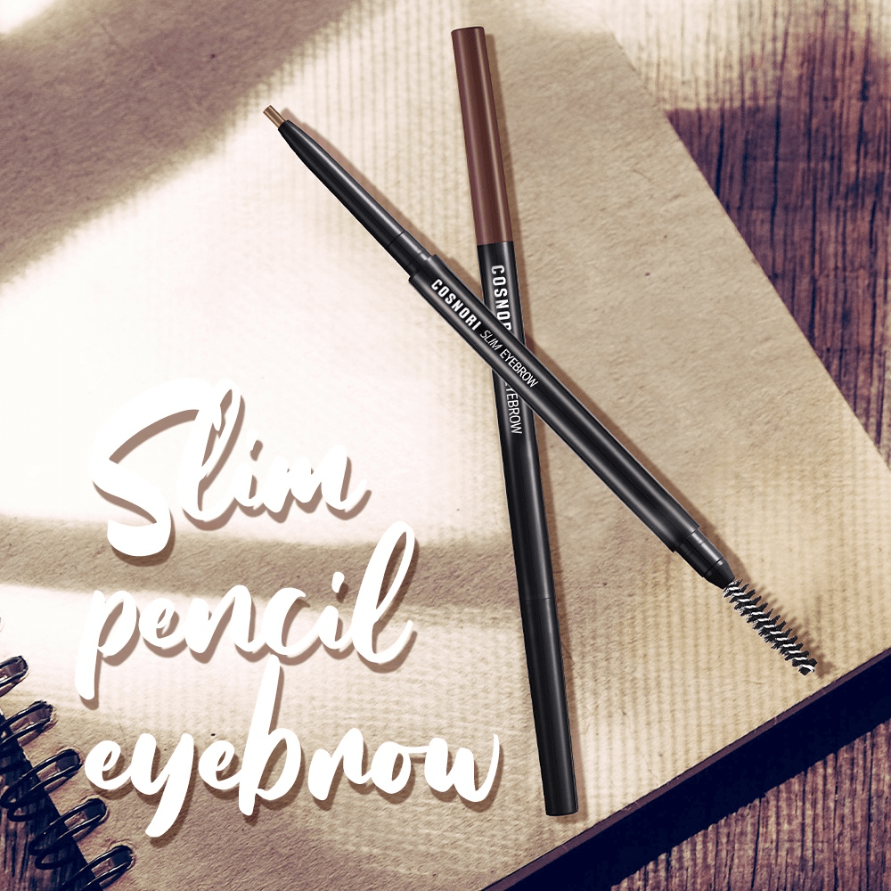 cosnori slim eyebrow pencil style skincare-kbeauty-glowtime-cosnori slim eyebrow pencil