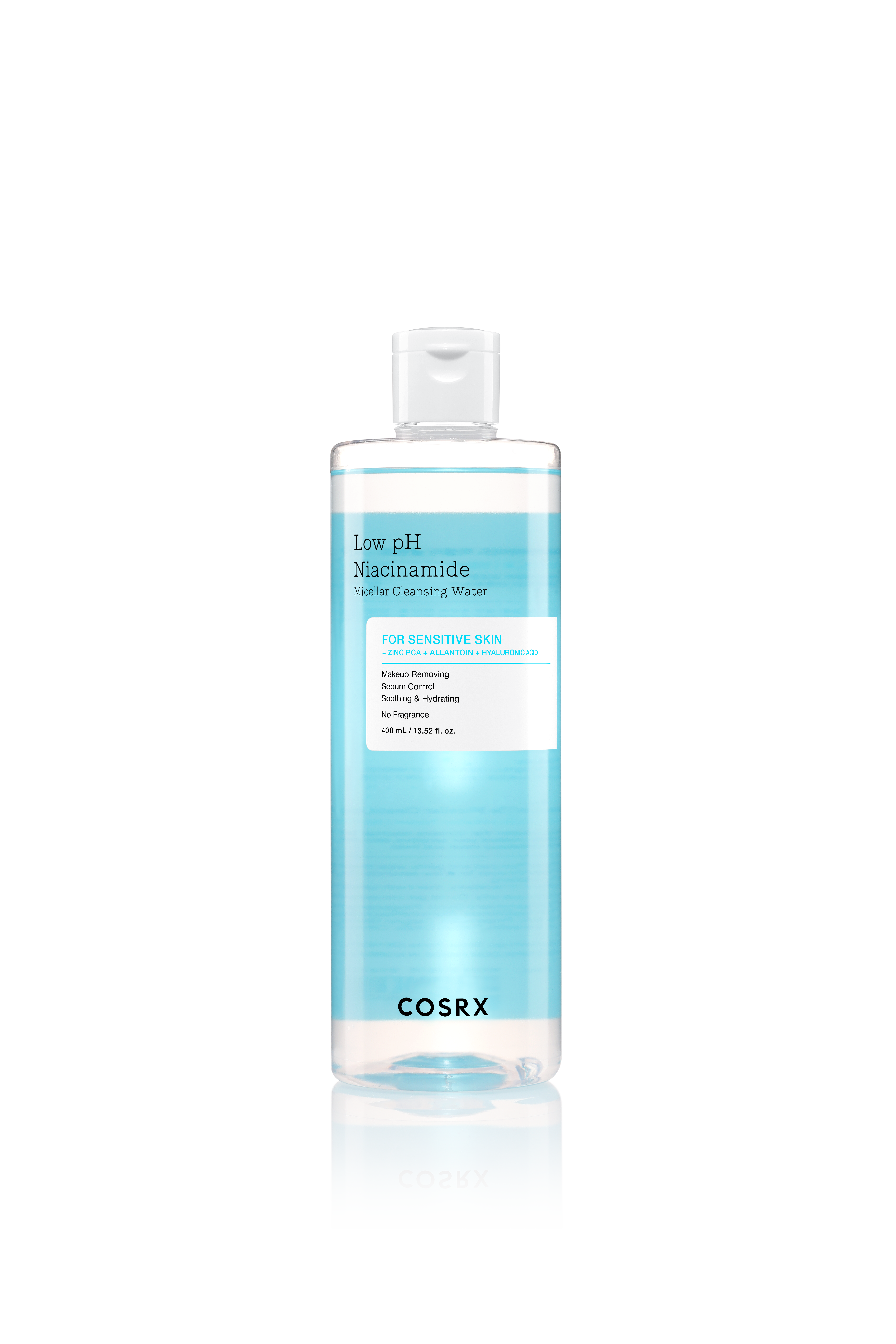 skincare-kbeauty-glowtime-cosrx niacinanide low ph Cleansing micellar waters