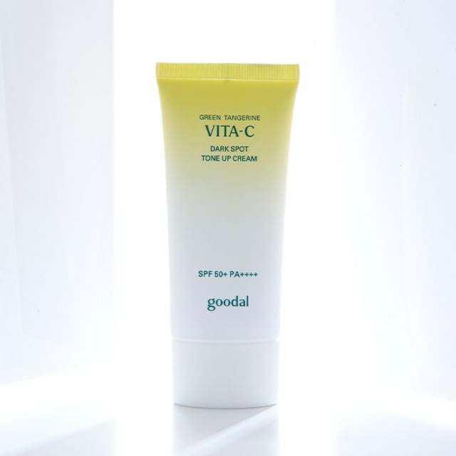 GOODAL Green Tangerine Dark Spot Care tone up cream 1 skincare-kbeauty-glowtime-goodal green tangerine dark spot care tone up cream