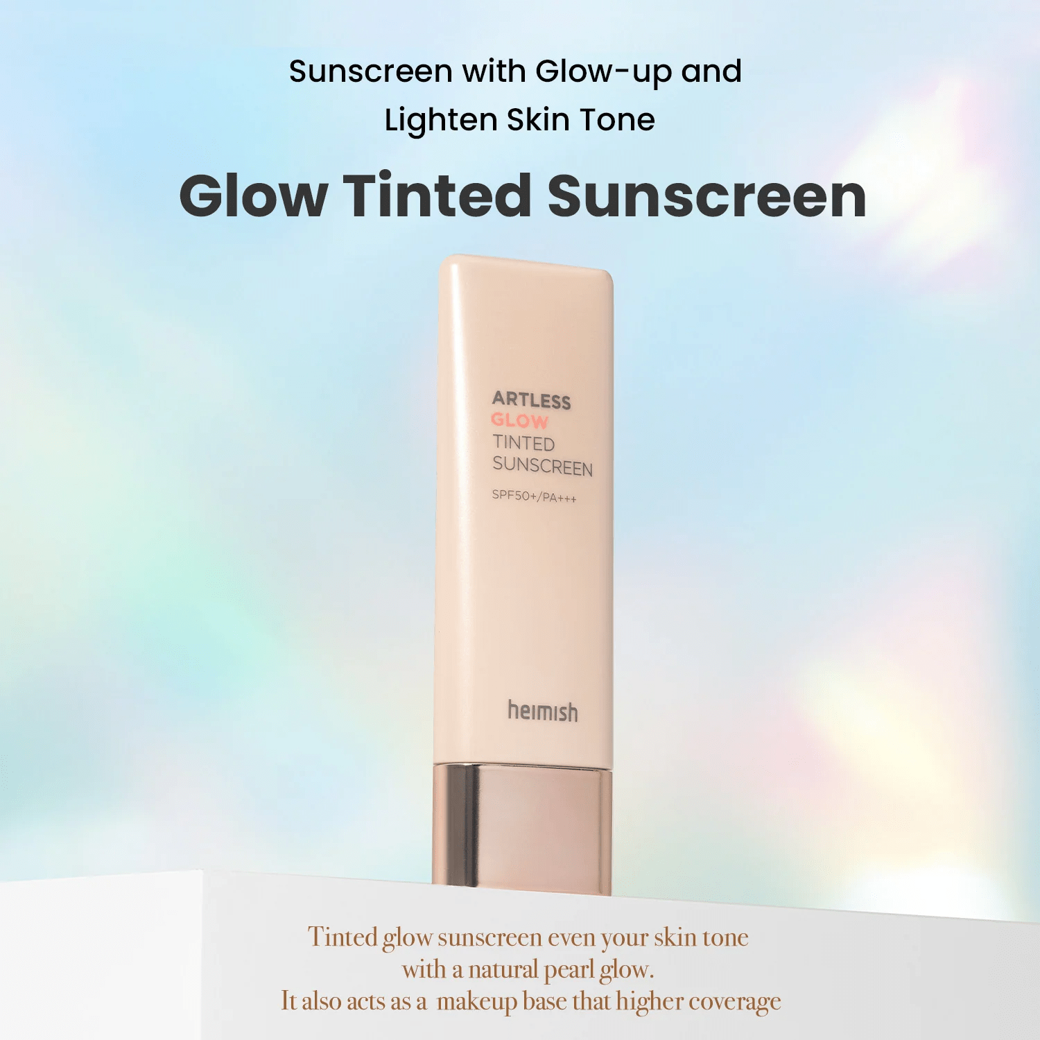 Heimish artless glow tinted sunscreen info skincare-kbeauty-glowtime-heimish artless glow tinted suncream
