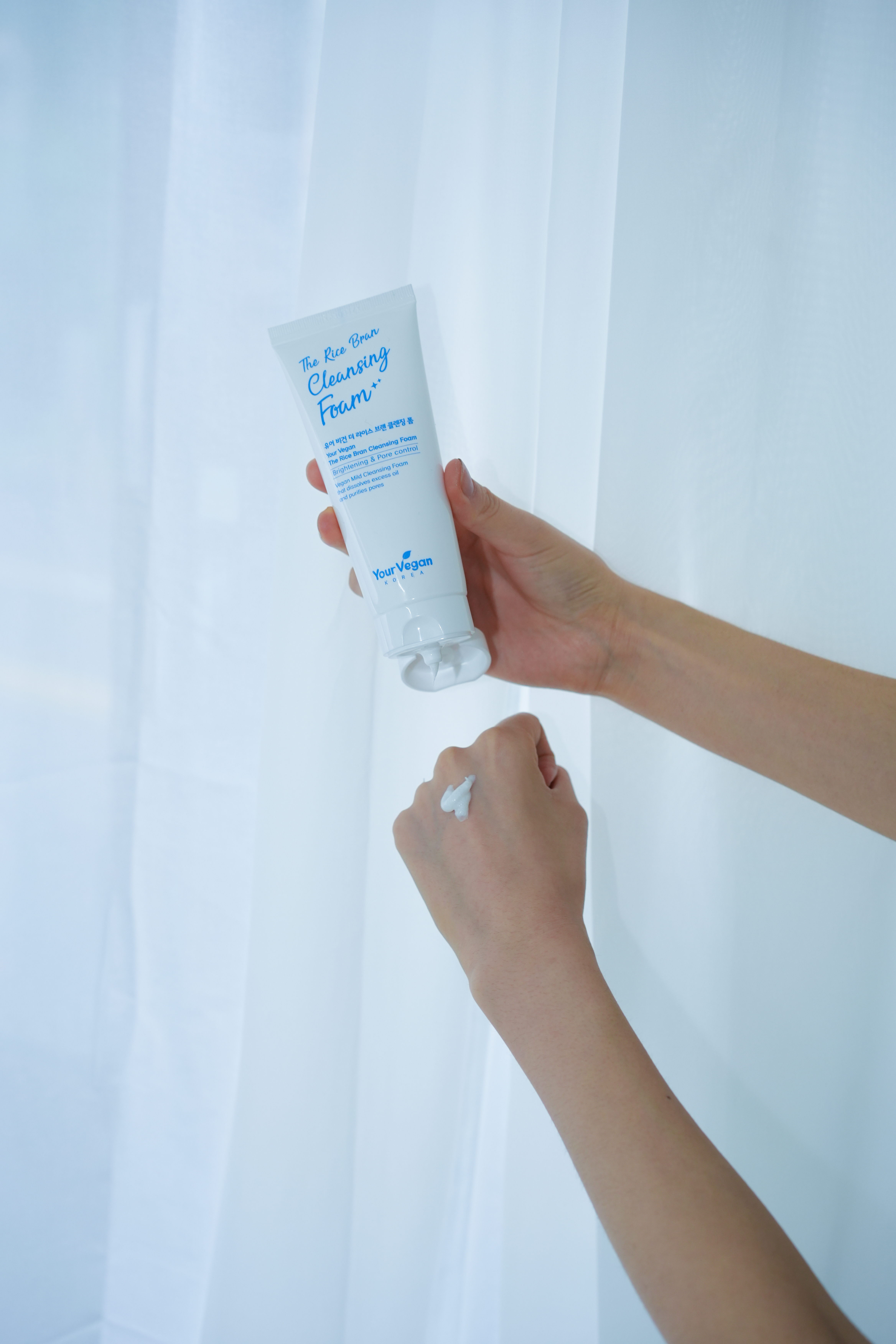 DSC04036 skincare-kbeauty-glowtime-Your vegan the rice bran cleansing foam