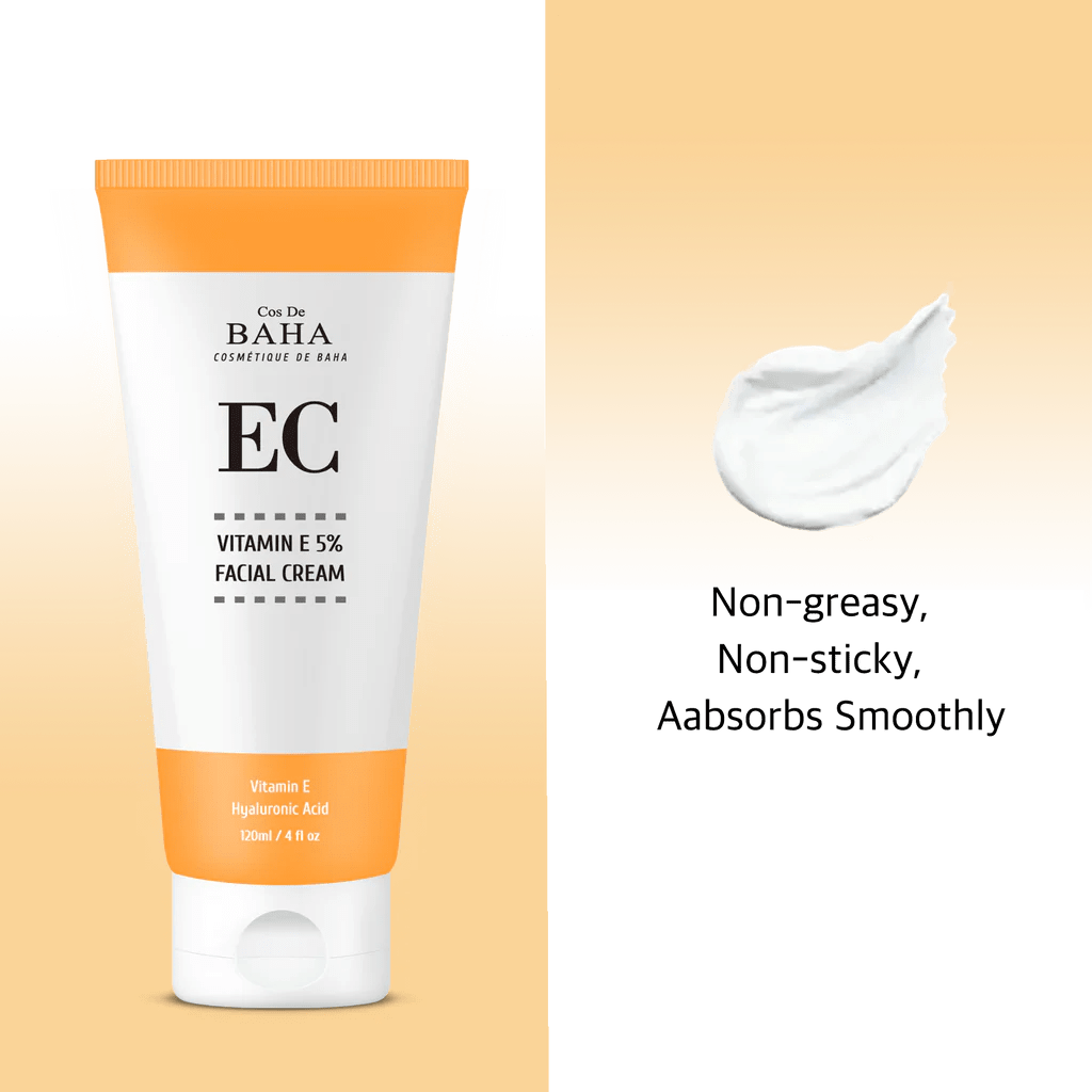 COS DE BAHA Vitamin E 15% Facial Cream EC 4 skincare-kbeauty-glowtime-COS DE BAHA Vitamin E 15% Facial Cream EC