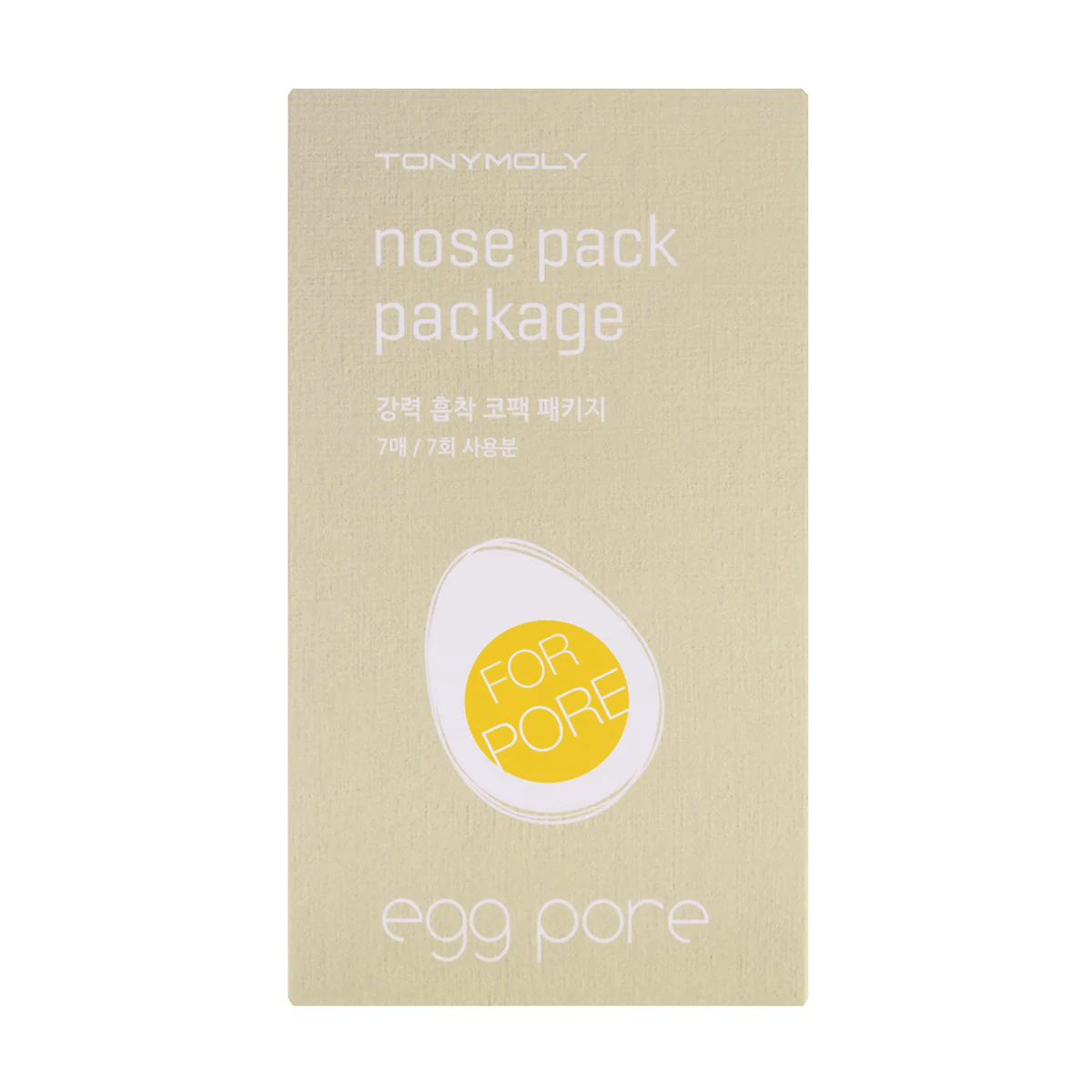 tony moly egg pore nose package 7 sheets skincare-kbeauty-glowtime-tony moly nose pack package 7 sheets