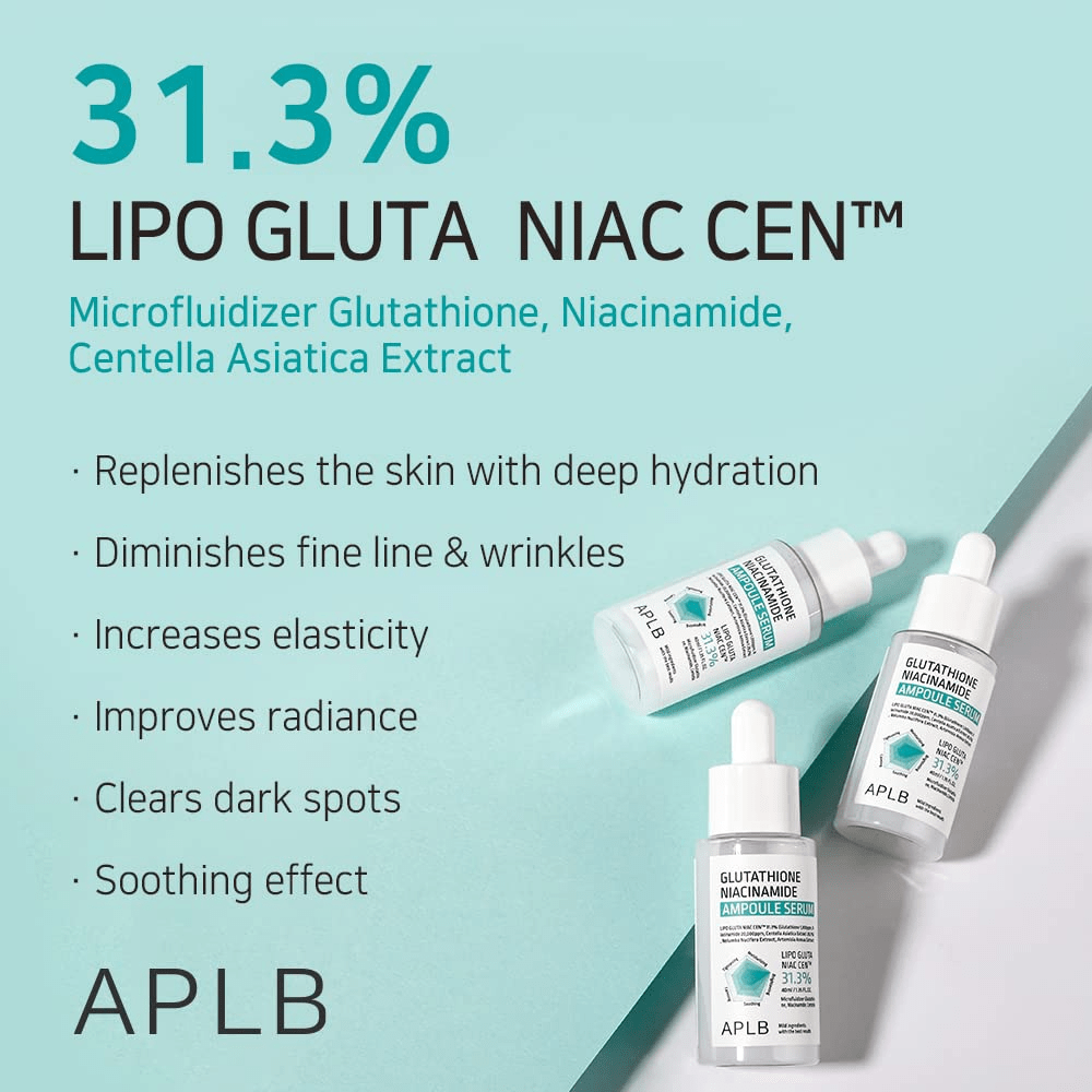 Glutathione Niacinamide Ampoule Serum 2 skincare-kbeauty-glowtime-APLB Glutathione Niacinamide ampoule serum