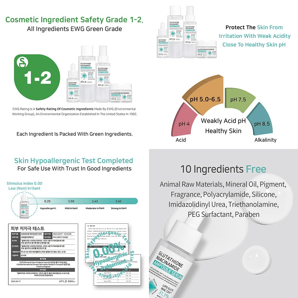 Glutathione Niacinamide Ampoule Serum 6 skincare-kbeauty-glowtime-APLB Glutathione Niacinamide ampoule serum