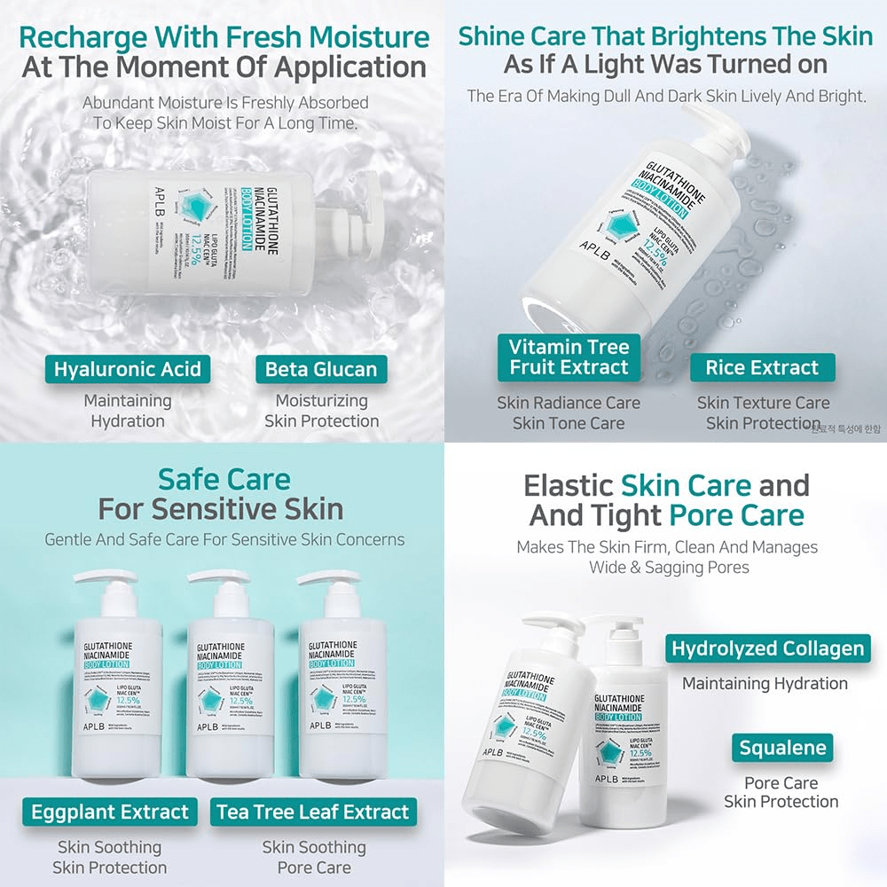 Glutathione Niacinamide Body Lotion 7 png skincare-kbeauty-glowtime-APLB Glutathione NIacinamide Body Lotion
