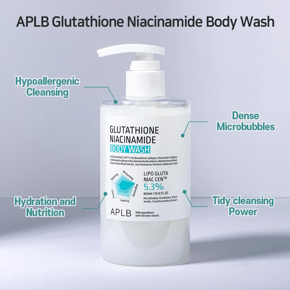 Glutathione Niacinamide Body Wash 5 skincare-kbeauty-glowtime-aplb Glutathione Niacinamide Body Wash
