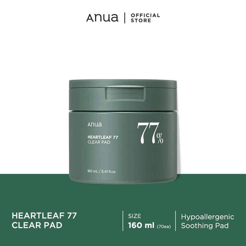 anua pad 5 skincare-kbeauty-glowtime-anua heartlead 77 t oner pad