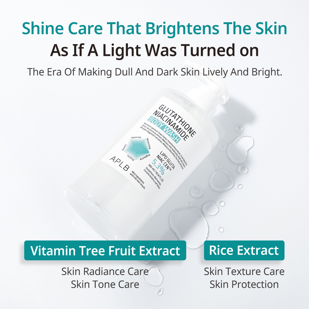 16 skincare-kbeauty-glowtime-aplb glutathione niacinamide body wash