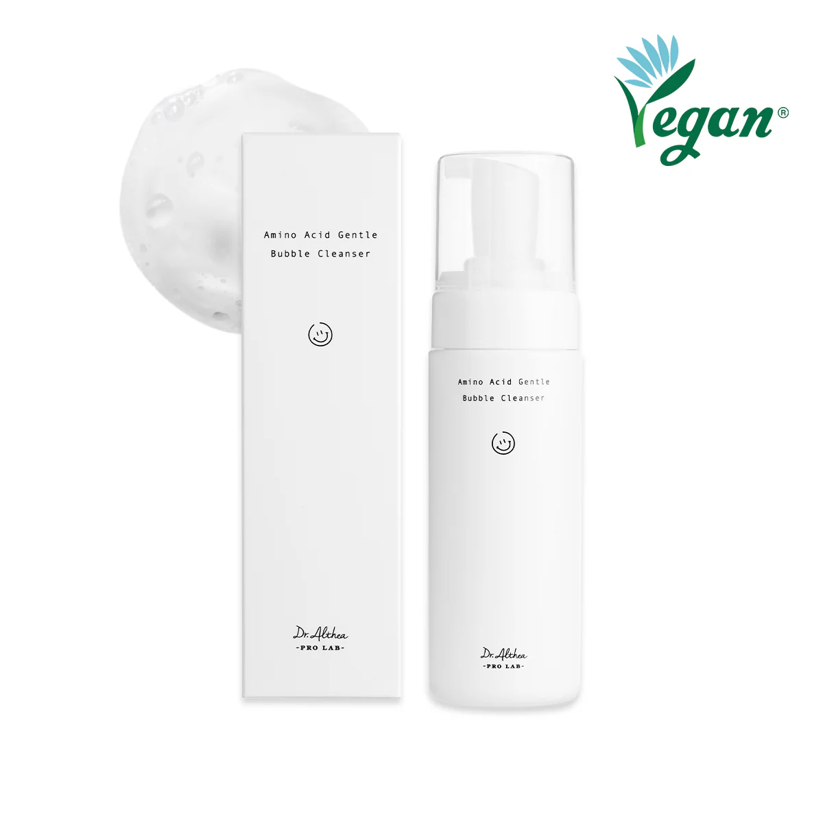 Amino Acid Gentle Bubble Cleanser 1 skincare-kbeauty-glowtime-dr althea amino acid gentle bubble cleanser