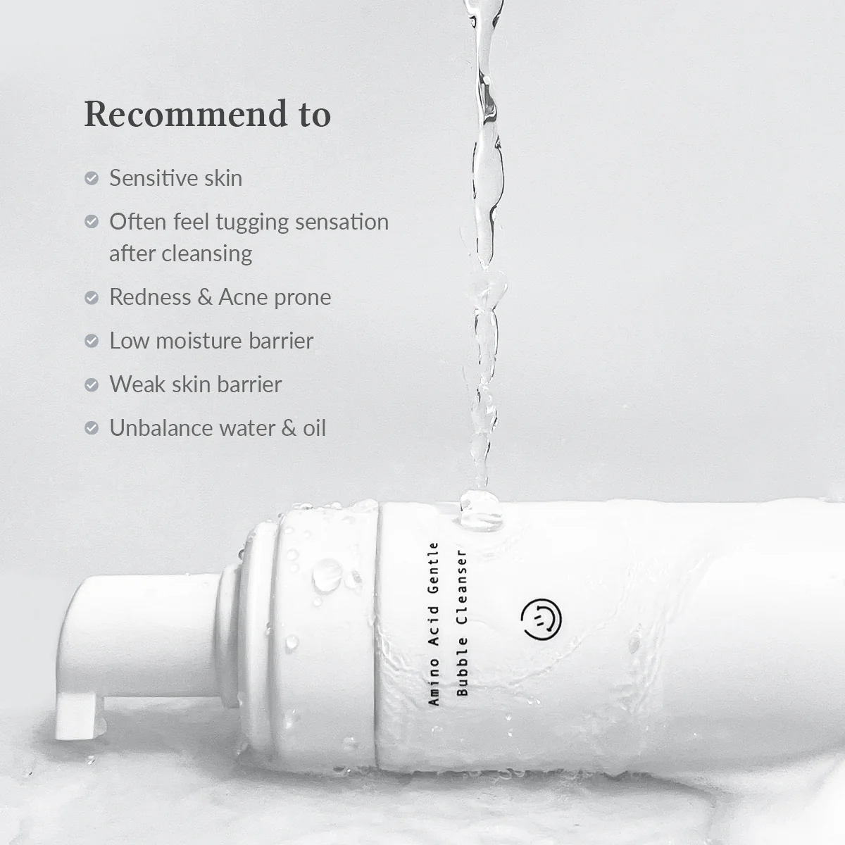 Amino Acid Gentle Bubble Cleanser 7 skincare-kbeauty-glowtime-dr althea amino acid gentle bubble cleanser