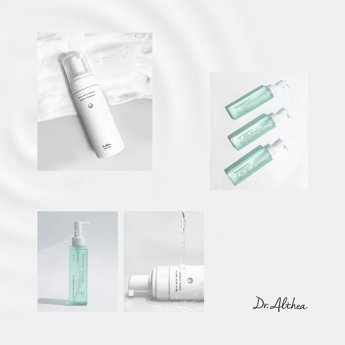Amino Acid Gentle Bubble Cleanser 9 skincare-kbeauty-glowtime-dr althea amino acid gentle bubble cleanser