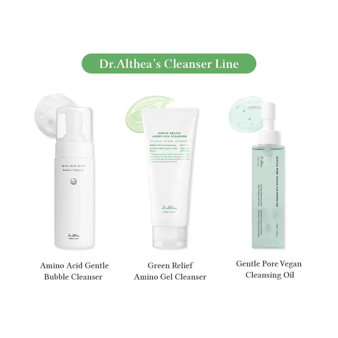 Green Relief Amino Gel Cleanser 11 skincare-kbeauty-glowtime-dr althea freen relief amino gel cleanser