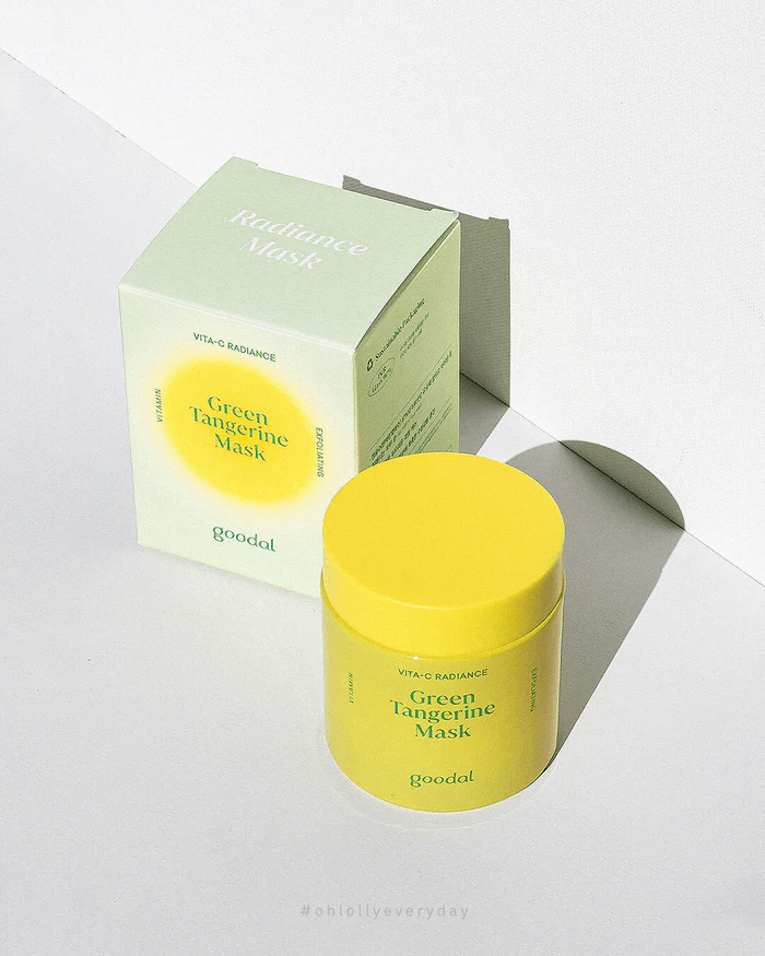 Goodal Green Tangerine Vita C mask 9+ skincare-kbeauty-glowtime-goodal green tangerine vita c wash off mask