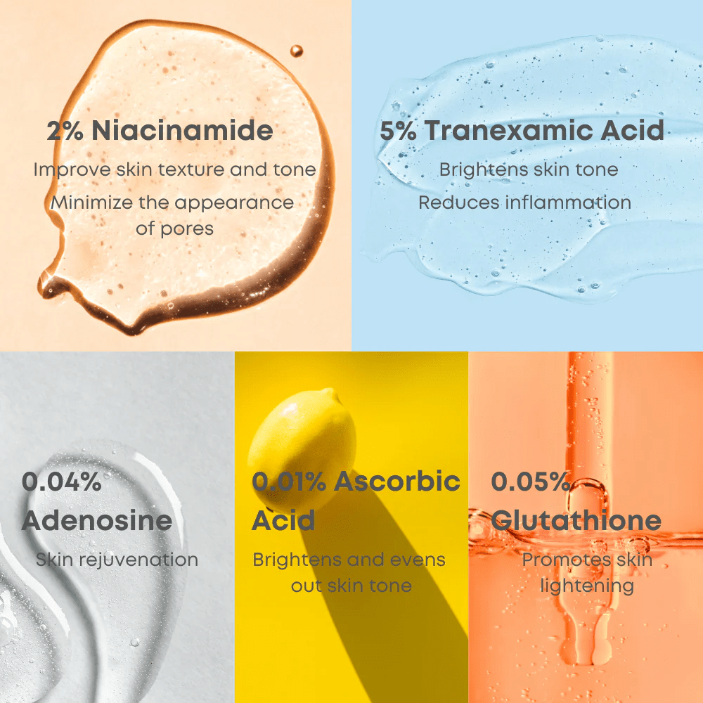 Mela Pro 5 Tranexamic Acid Serum 4 skincare-kbeauty-glowtime-nineless mela pro 5% Tranexamic Acid serum