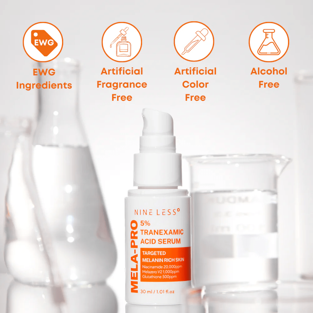 Mela Pro 5 Tranexamic Acid Serum 6 skincare-kbeauty-glowtime-nineless mela pro 5% Tranexamic Acid serum