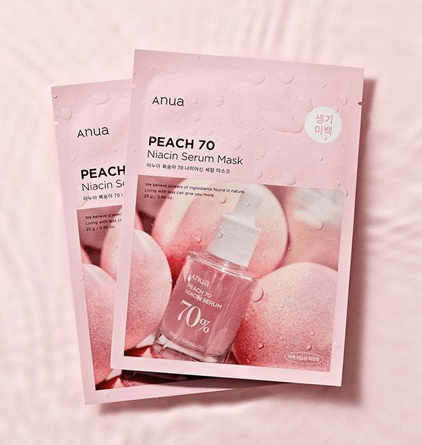 Peach 70 Niacin serum mask 2 skincare-kbeauty-glowtime-anua peach 70 niacin serum mask