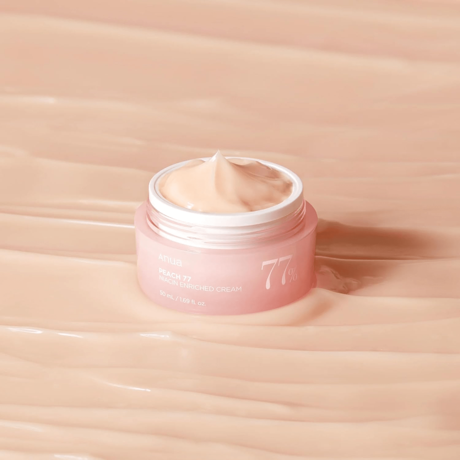Peach 77 Niacin Enriched Cream 3 skincare-kbeauty-glowtime-anua peach 77 niacin enriched cream