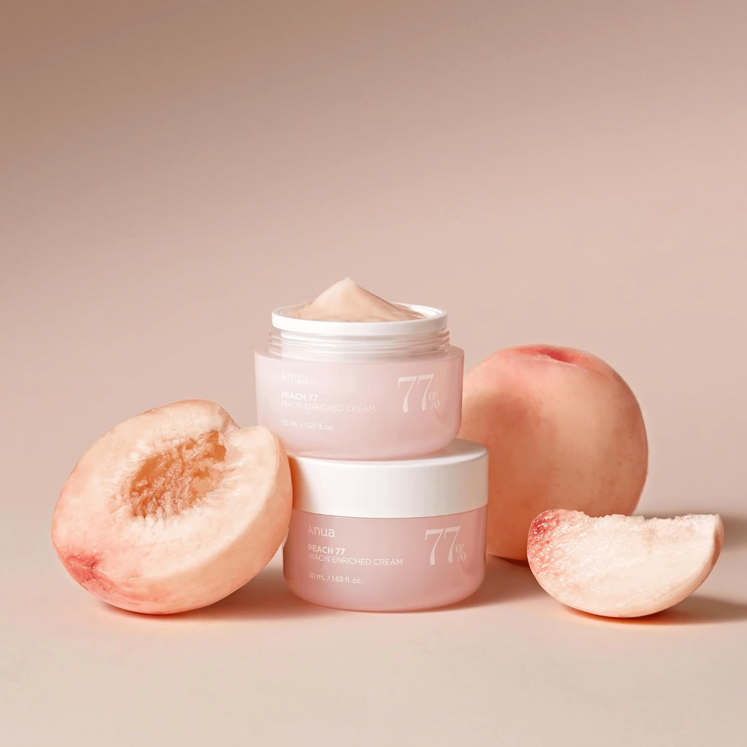 Peach 77 Niacin Enriched Cream 4 skincare-kbeauty-glowtime-anua peach 77 niacin enriched cream