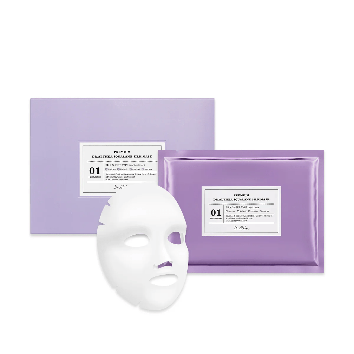 Premium Squalane Silk Mask 1 skincare-kbeauty-glowtime-dr althea premium squalane silk mask