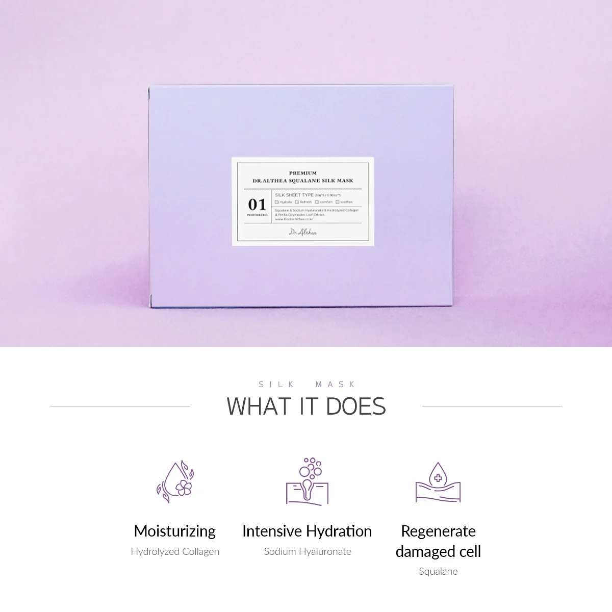 Premium Squalane Silk Mask 3 skincare-kbeauty-glowtime-dr althea premium squalane silk mask