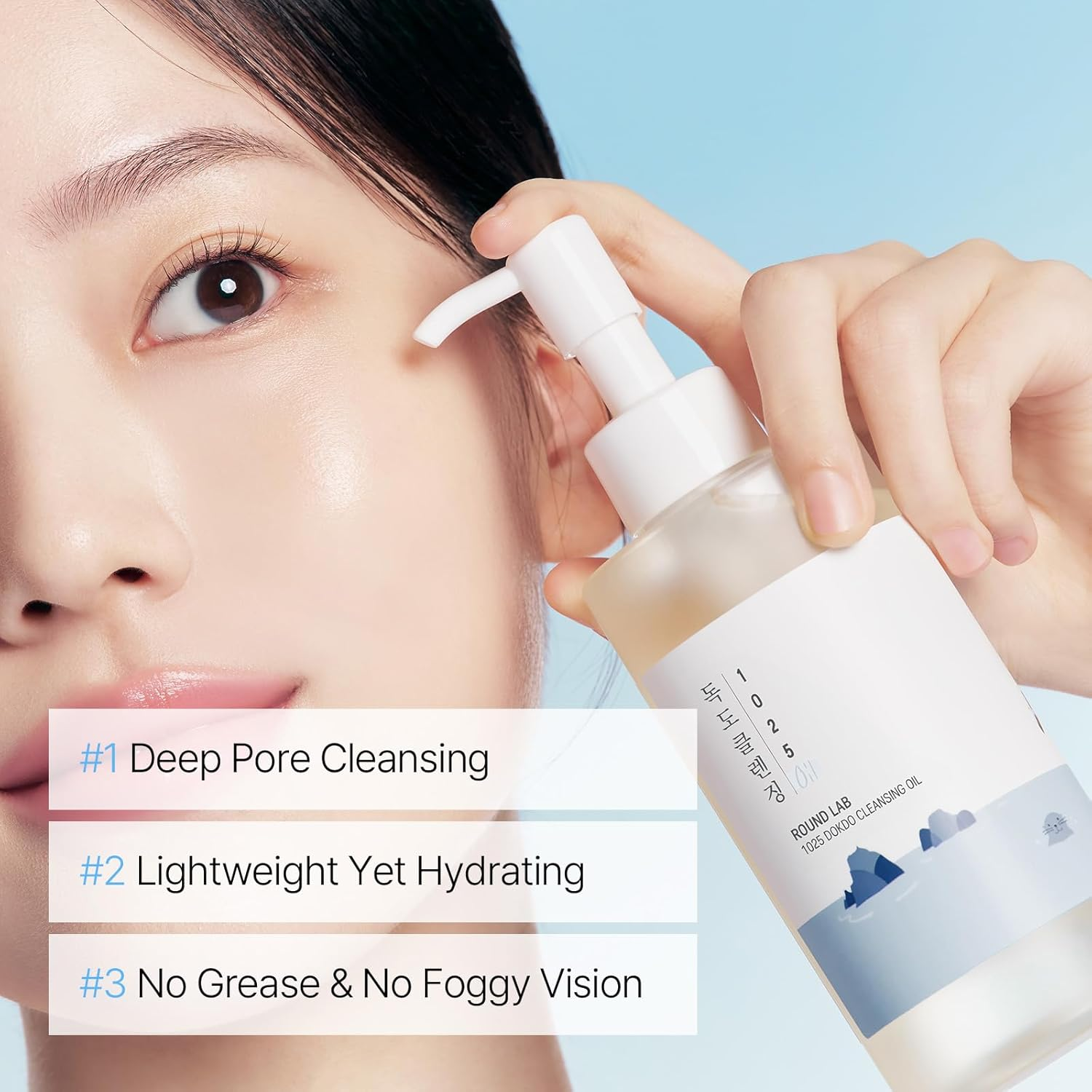ROUND LAB 1025 Dokdo Cleasnign oil 4 skincare-kbeauty-glowtime-round lab 1025 dokdo cleansing oil
