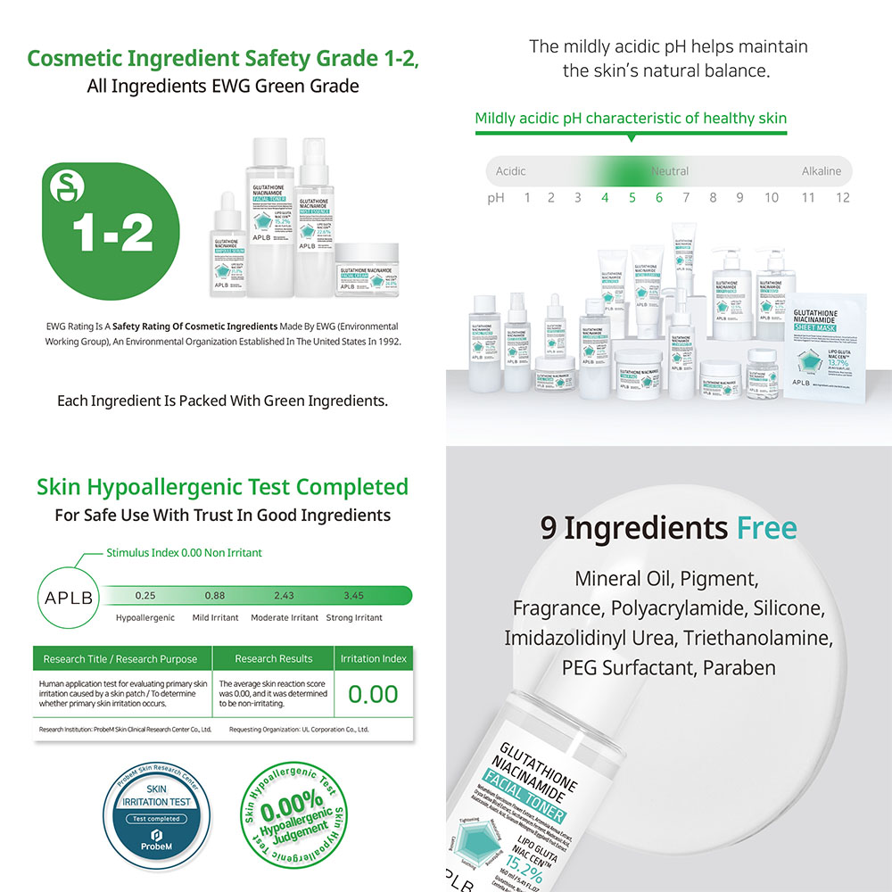 21 skincare-kbeauty-glowtime-aplb glutathione niacinamide facial toner