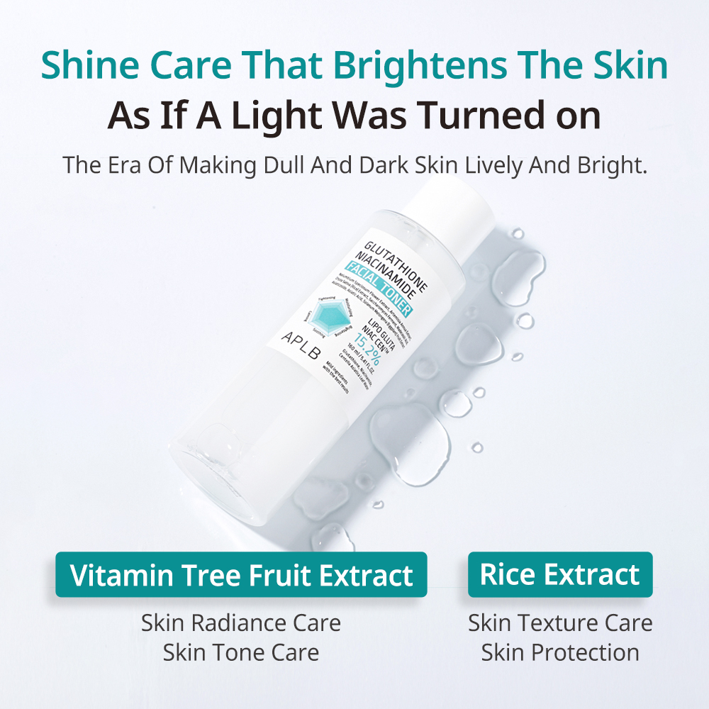26 skincare-kbeauty-glowtime-aplb glutathione niacinamide facial toner