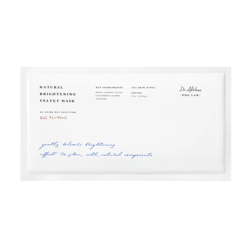 Dr Althea Natural Brightneing Velvet Mask 1 skincare-kbeauty-glowtime-dr althea natural brightneing velvet mask