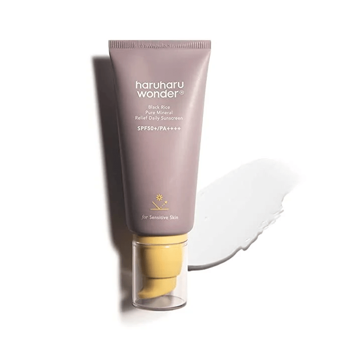 Haru Haru Wonder Black Rice Pure Mineral Relief Daily Sunscreen 1 skincare-kbeauty-glowtime-haru haru wonder black rice pure mineral relief saily sunscreen