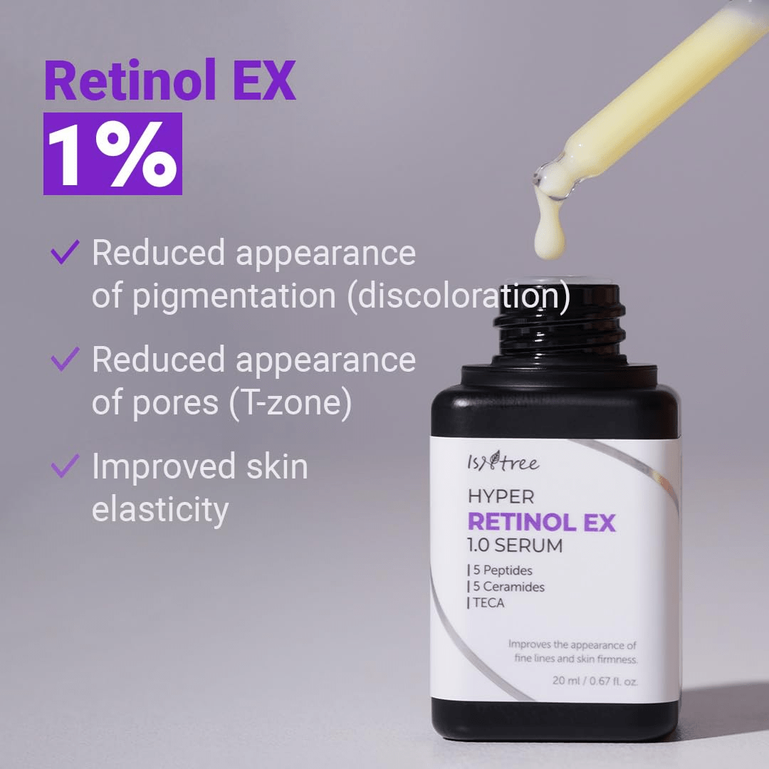 ISNTREE Hper REtinol EX 1.0 Serum 4 skincare-kbeauty-glowtime-isntree hyper retinol Express Delivery ( 1-2 working days) RS175 1.0 serum