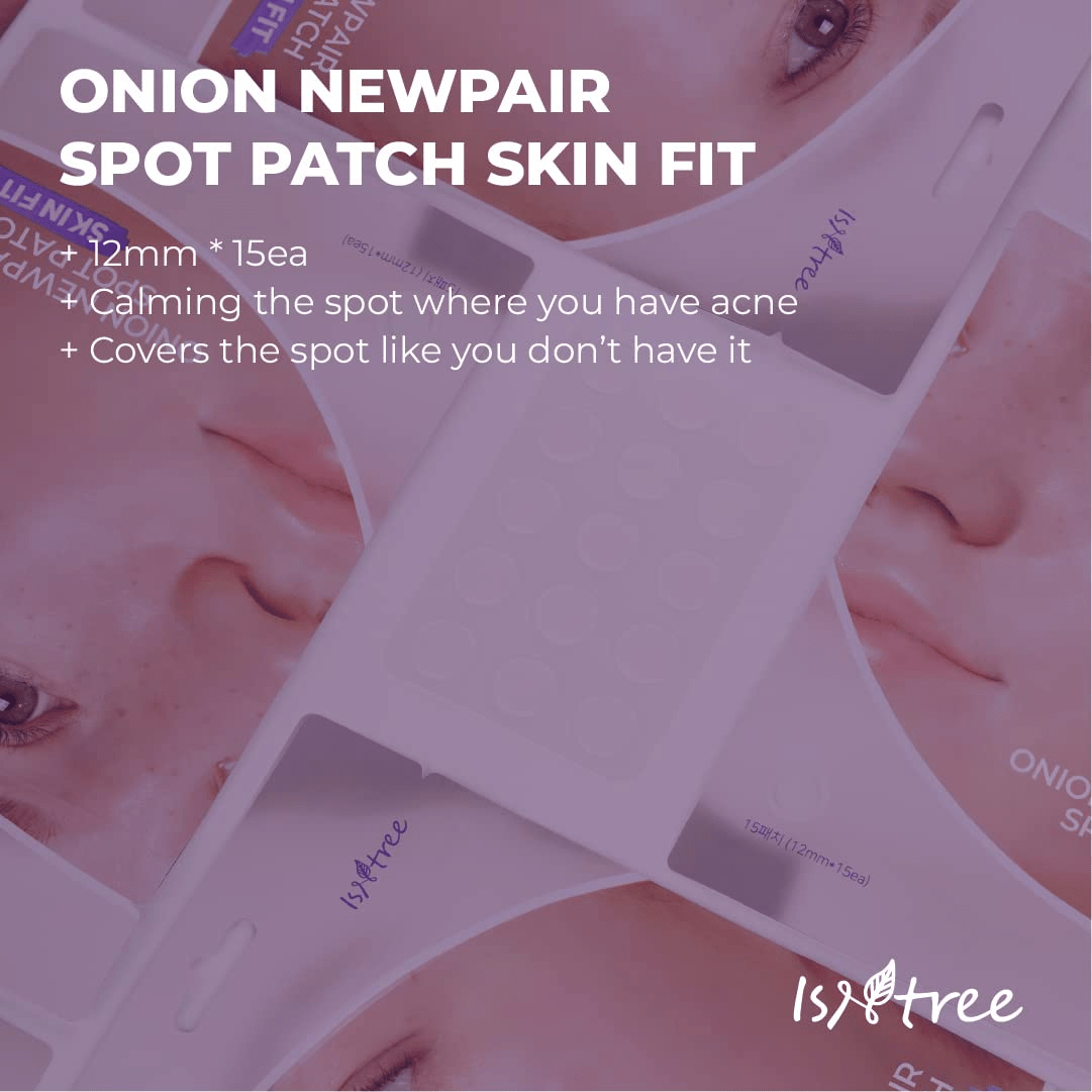 ISNTREE Onion Newpair Patch skin fit 2 skincare-kbeauty-glowtime-isntree onion newpair patch skin fit