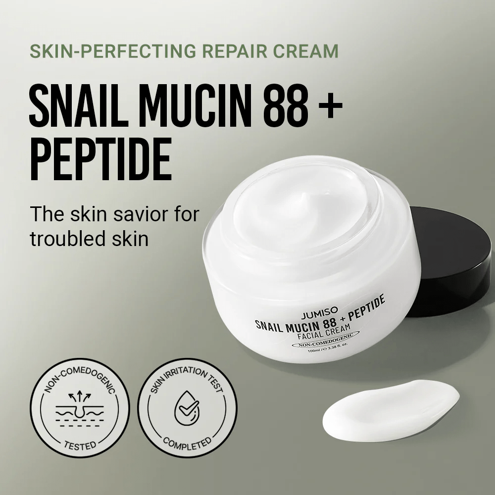 Jumiso Snail mucin 88 + Peptide Facial Cream 2 skincare-kbeauty-glowtime-jumiso snail mucin 88 + peptide facial cream