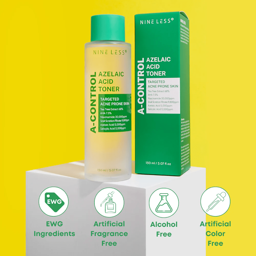 NINELESS A-Control Azelaic Acid Toner 4 skincare-kbeauty-glowtime-nineless a-control azelaic Acid toner