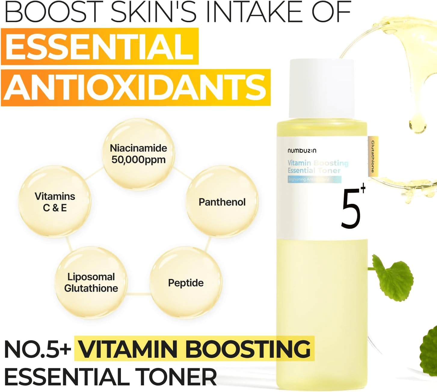 NUMBUZIN No 5+ Vitamin Boosting Essential Toner 2 skincare-kbeauty-glowtime-numbuzin no 5+ vitamin boosting essential toner