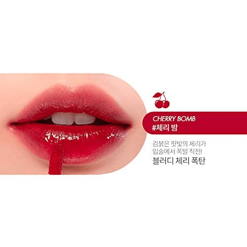 ROM&ND Juicy Lasting Tint 12 Cherry Bomb 2 skincare-kbeauty-glowtime-rom&nd juicy lastisng tint 12 cherry