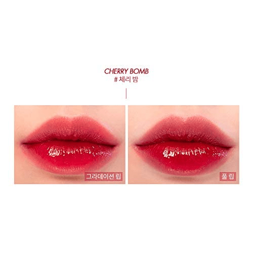 ROM&ND Juicy Lasting Tint 12 Cherry Bomb 4 skincare-kbeauty-glowtime-rom&nd juicy lastisng tint 12 cherry