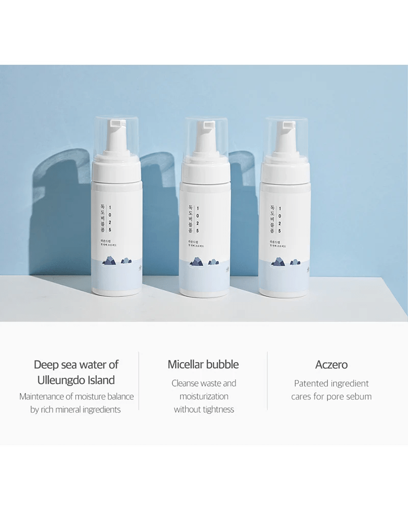 ROUND LAB 1025 DOkdo Bubble foam 4 skincare-kbeauty-glowtime-round lab 1025 dokdo bubble foam
