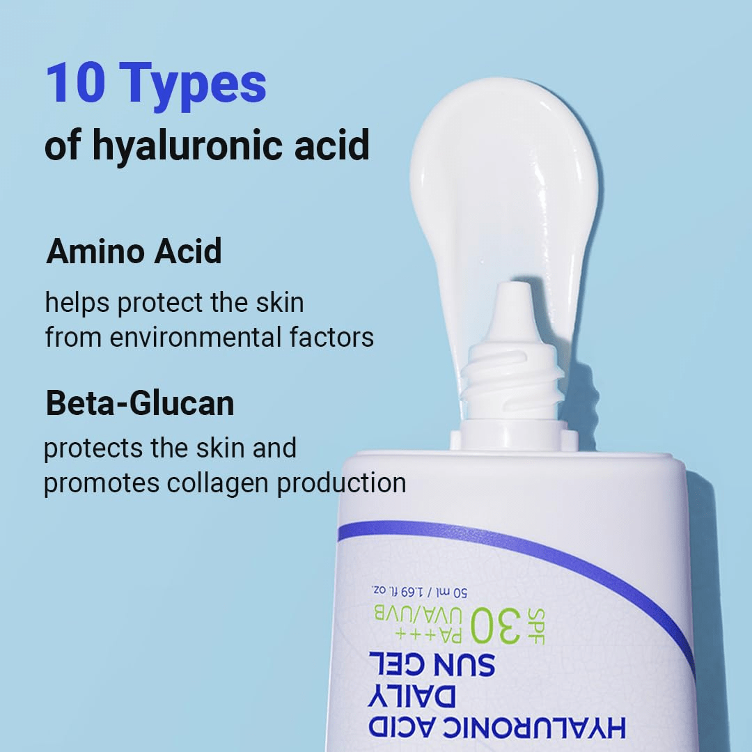 ISNTREE Hyaluronic Acid Daily Sun Gel SPF30 5 skincare-kbeauty-glowtime-isntree hyaluronic acid daily sun gel