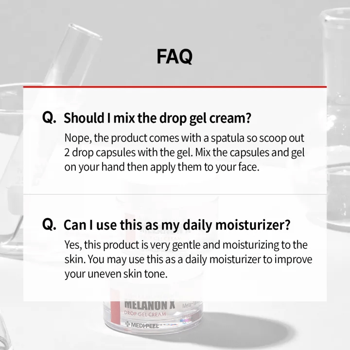 Medi Peel Melanon X Drop Gel cream 5 skincare-kbeauty-glowtime-medi peel melanon x drop gel cream