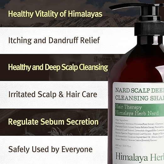 NARD Scalp Deep Cleansing Shampoo 500m 3 skincare-kbeauty-glowtime-nard scalp deep cleansing shampoo