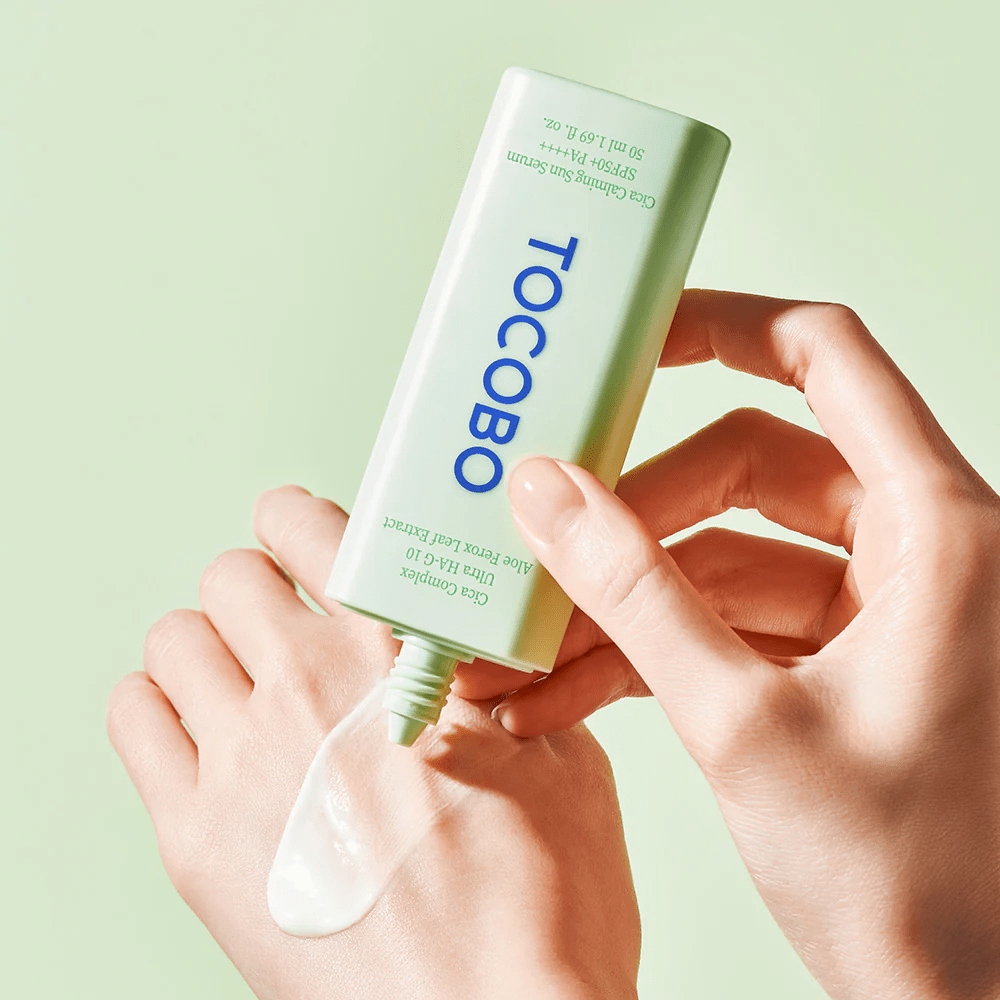TOCOBO Cica Calming Sun Serum 9 sk- tocobo cica calming sun serum