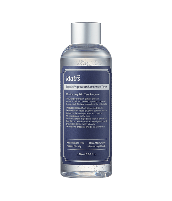 DEAR KLAIRS Supple Preparation Unscented Toner 1 skincare-kbeauty-glowtime dear klairs supple preparation unscented toner